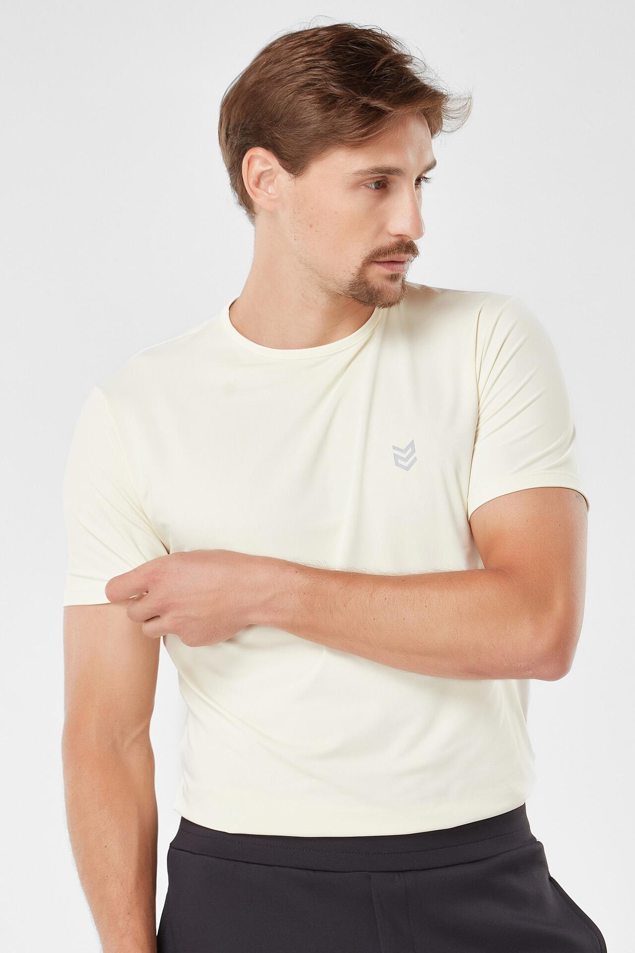 Camiseta Dry Fit Athleisure Off White