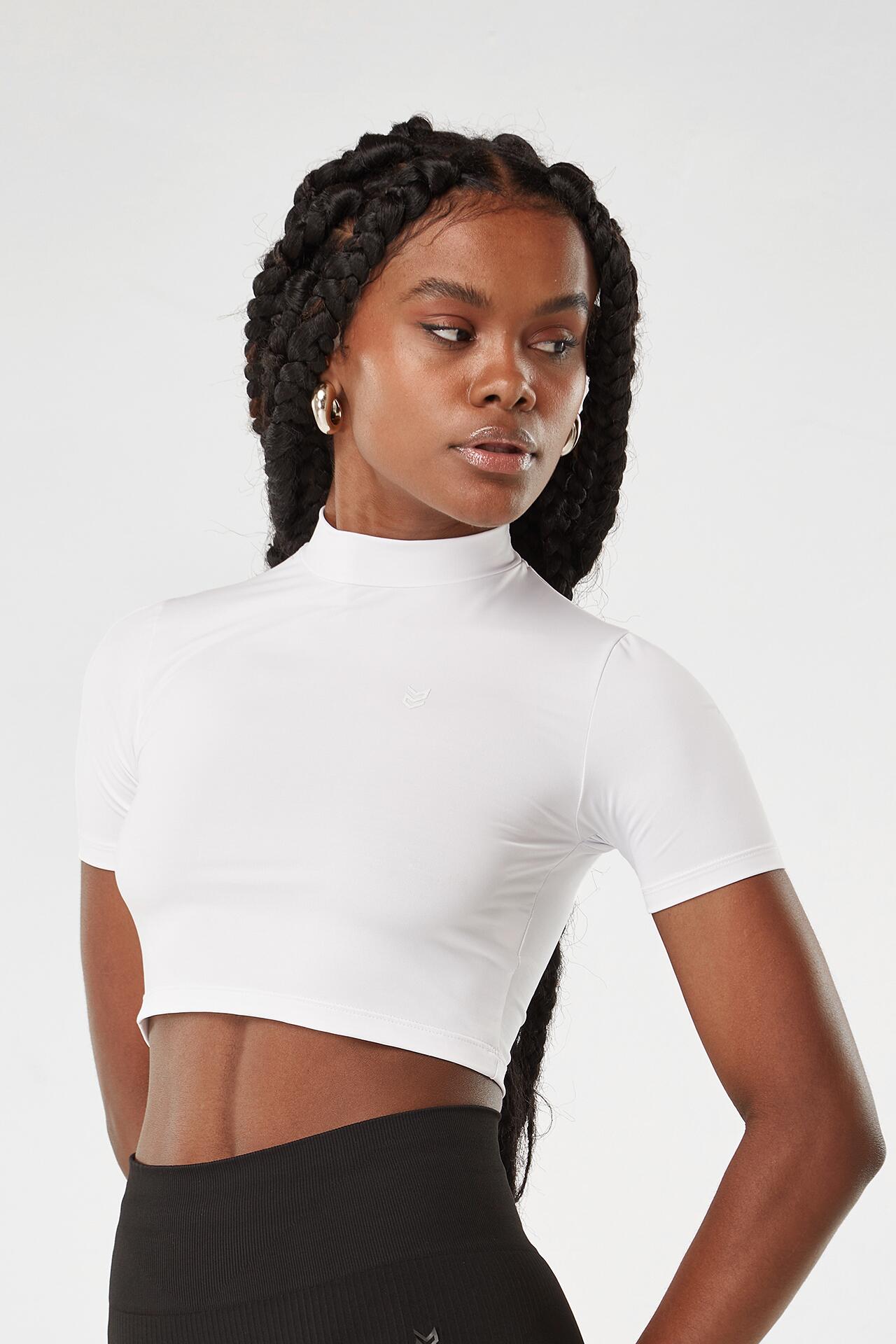 Cropped Manga Curta Dry Athleisure