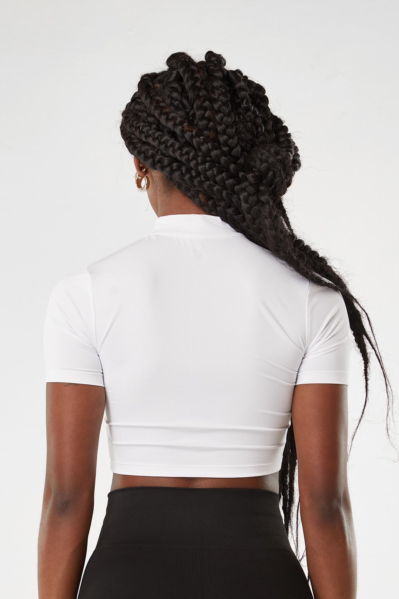 Cropped Manga Curta Dry Athleisure