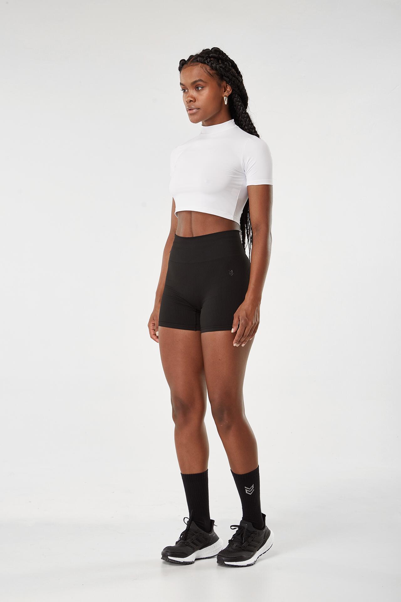Cropped Manga Curta Dry Athleisure