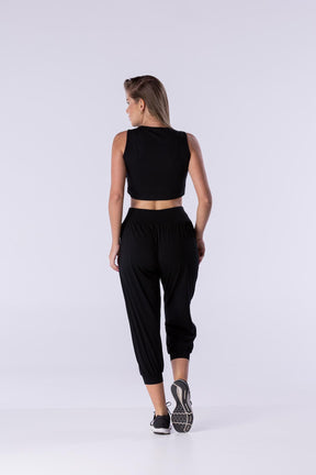 Top Canelado Stretch Army