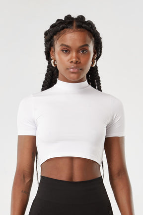 Cropped Manga Curta Dry Athleisure