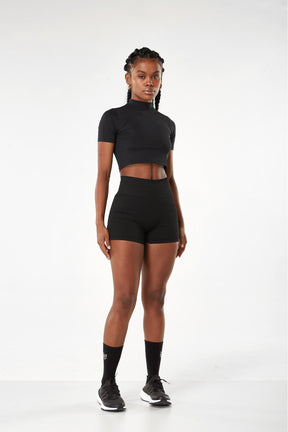 Cropped Manga Curta Dry Athleisure